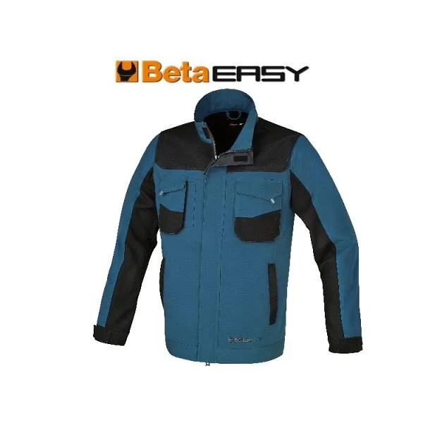 7909P XXXXLWERKJAS, PETROL BLAUW