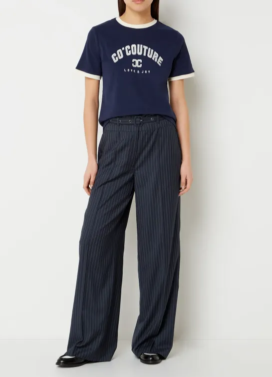 Co'Couture BlueCC Long Pin Pant Navy