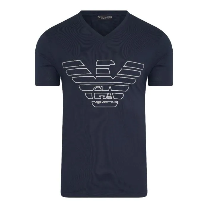 Emporio Armani Tee Big Eagle Navy
