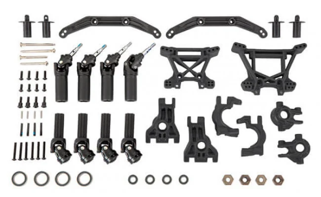 EXTREEM HEAVY DUTY UPGRADE KIT, ZWART  TRX9080