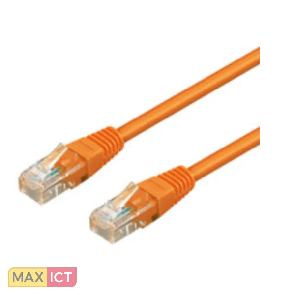 GOOBAY 0.25M 2XRJ45 CABLE NETWERKKABEL ORANJE 0,25 M CAT6