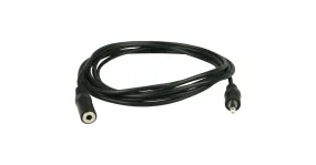 goobay 3,5 mm Jack verlengkabel (Zwart, 3 meter, Stereo)