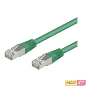 Goobay 50182 netwerkkabel Groen 3 m Cat5e F/UTP (FTP)
