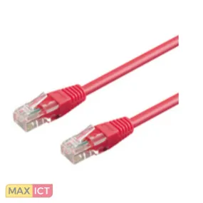 Goobay 7m 2xRJ-45 Cable netwerkkabel Magenta
