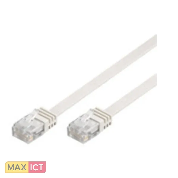 Goobay 93360 netwerkkabel Wit 3 m Cat5e U/UTP (UTP)