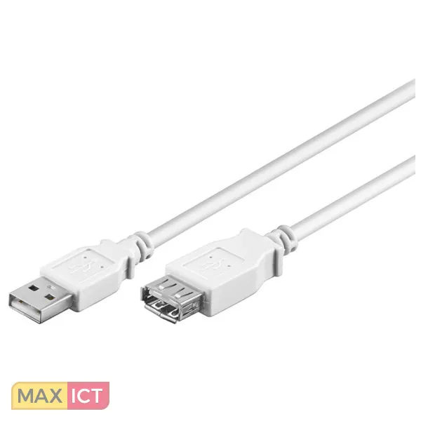 GOOBAY 96198 USBKABEL USB 2.0 1,8 M USB A WIT
