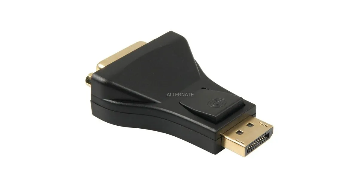 GOOBAY ADAPTER DISPLAYPORT > DVII (ZWART, PASSIEF, BULK)