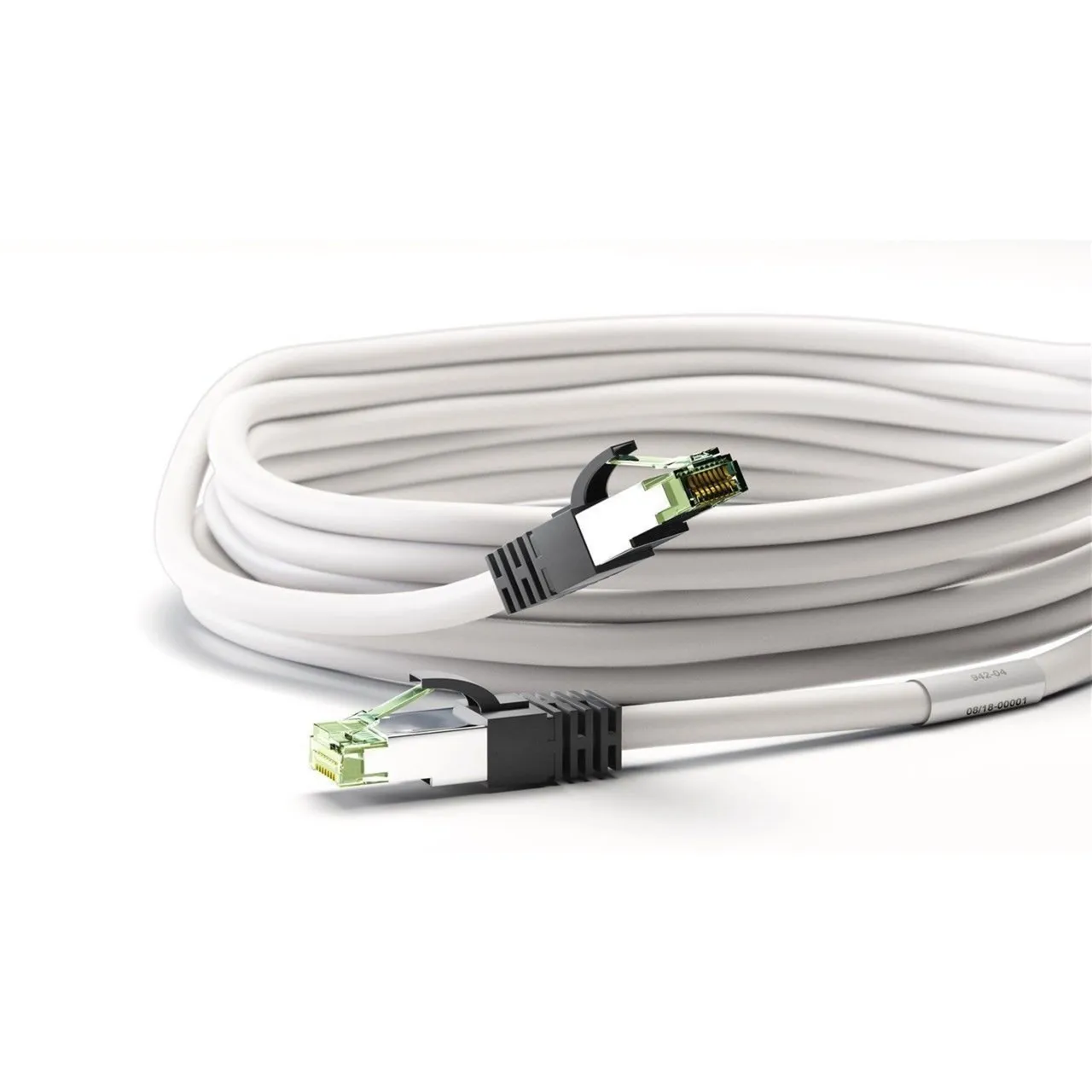 goobay Patchkabel Cat.8.1 S/FTP (Wit, 5 meter)