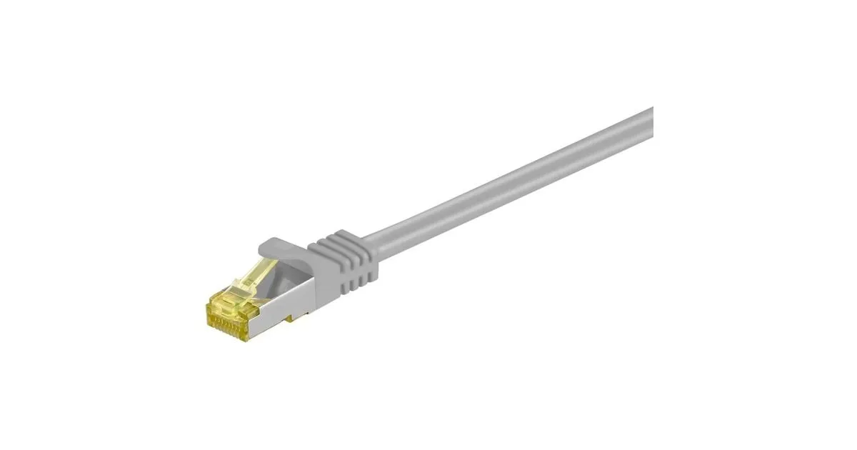 goobay Patchkabel S/FTP (Grijs, 1,5 meter)