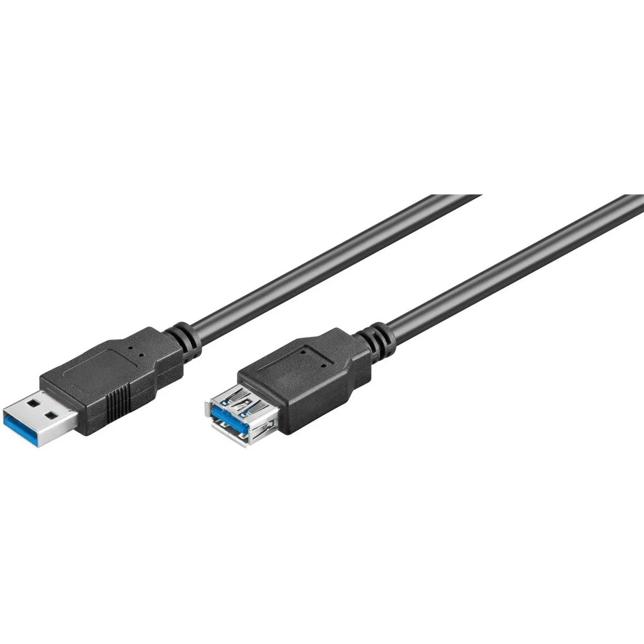 goobay USB 3.0 verlengkabel (Zwart, 3 meter)
