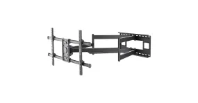goobay Wide Range TV Wall Mount Pro FULLMOTION (XL), 43 tot 90 inch wandmontage  (Zwart)