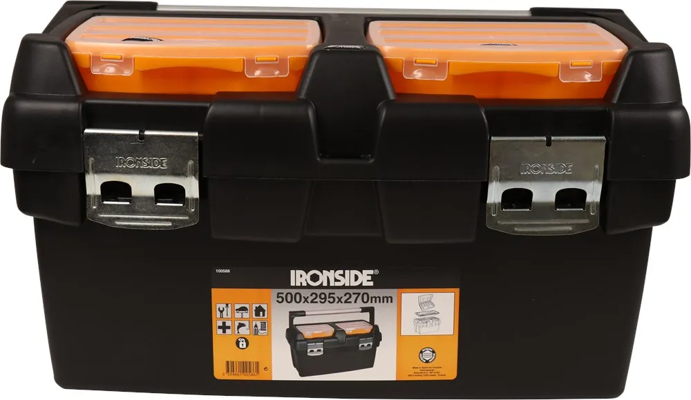 IRONSIDE GEREEDSCHAPSKOFFER LEEG 500X295X270MM