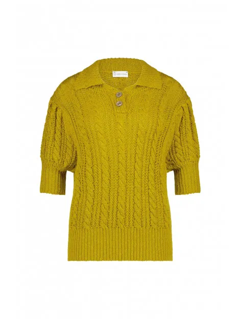 Jane Lushka Pullover mais pu kn mais pu