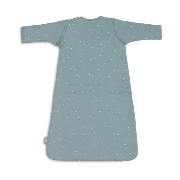 JOLLEIN TWINKLING SLAAPZAK WINTER MET AFRITSBARE MOUW  70 CM  SEA GREEN