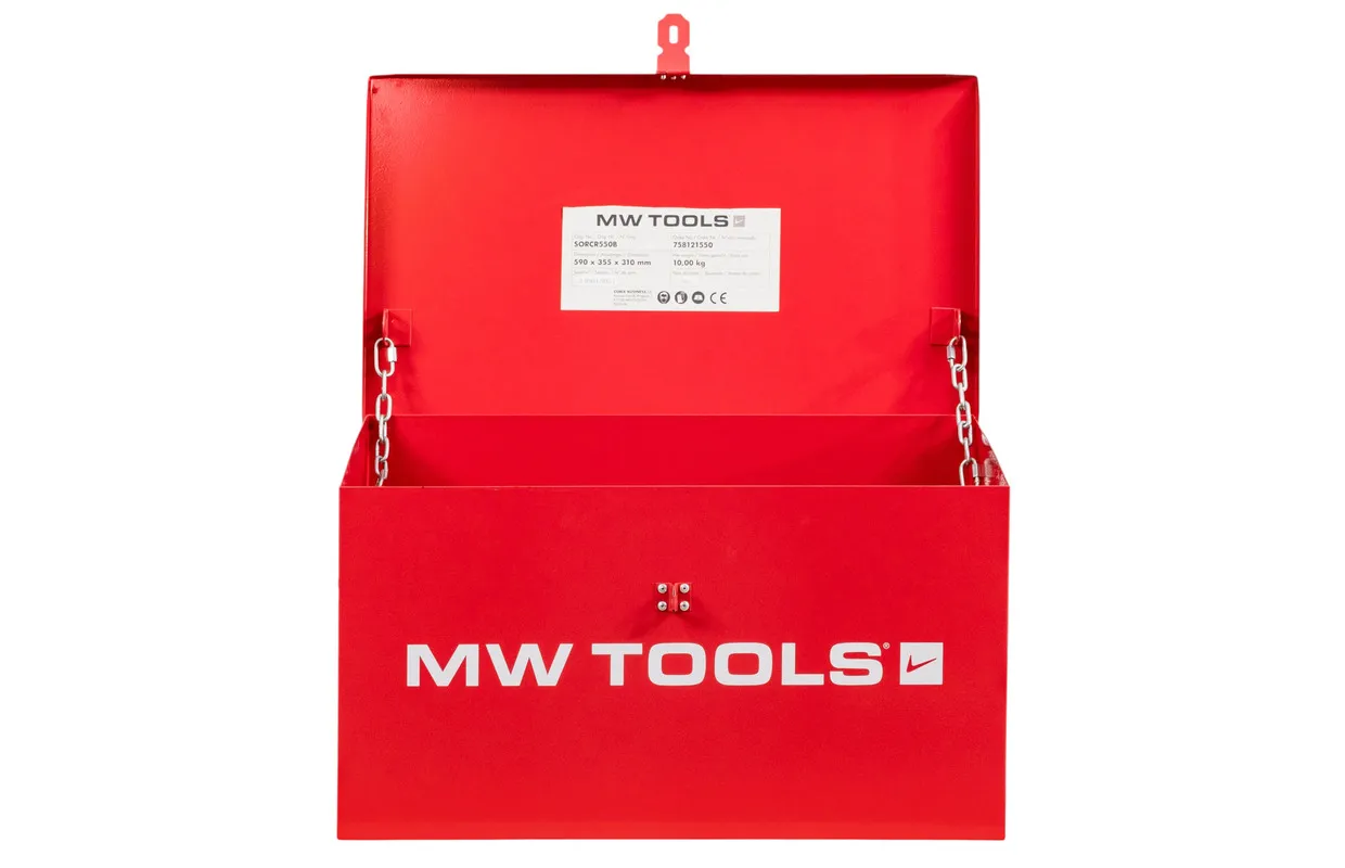Metalen werfkoffer 550mm MW Tools
