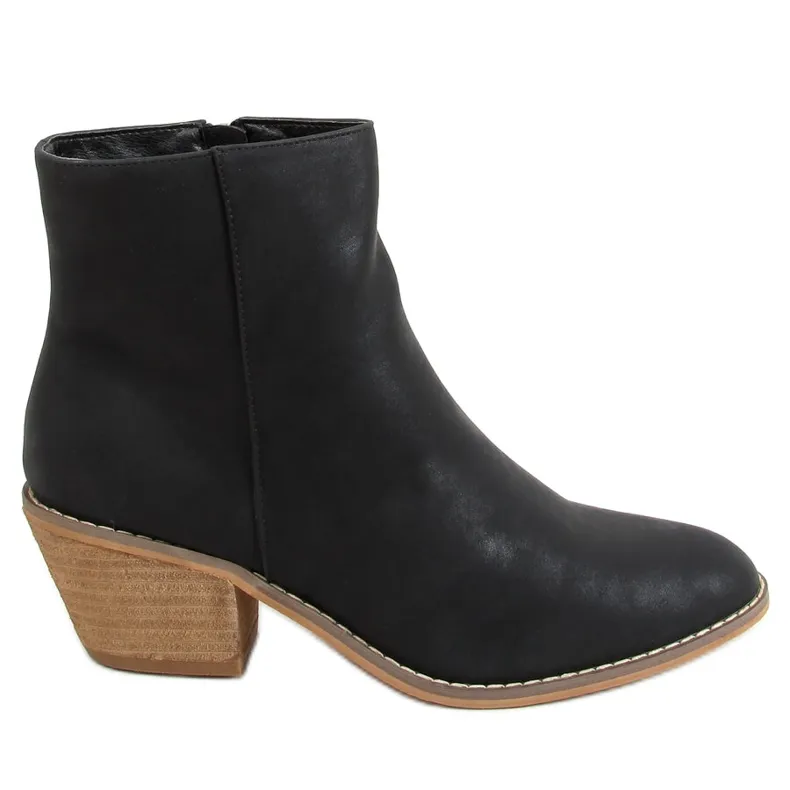 MW8M91 ZWARTE COWBOYLAARZEN