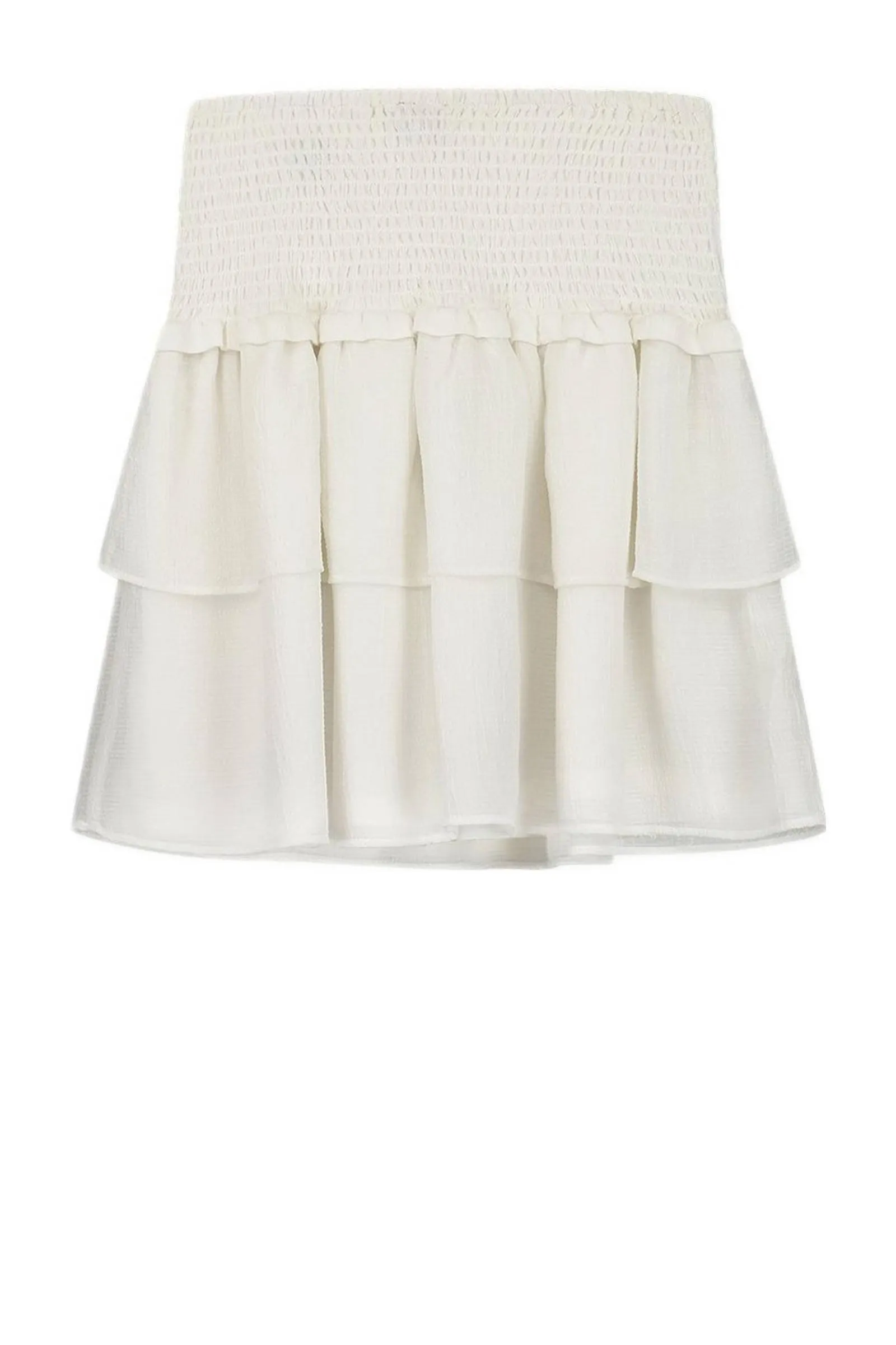 NIK&NIK rok Kingston offwhite Wit Meisjes Polyester Effen 128