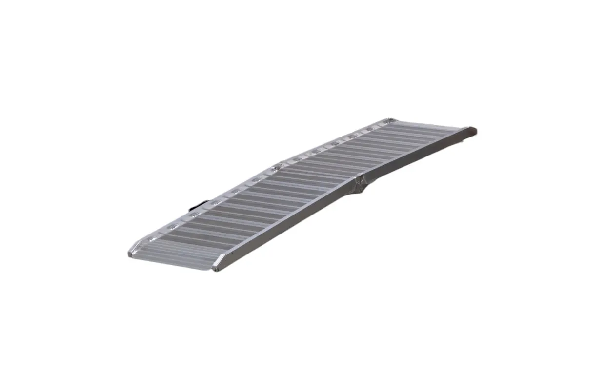 Oprijplaat aluminium 400kg 2130 x 500mm inklapbaar bruikbare breedte 450mm MW Tools