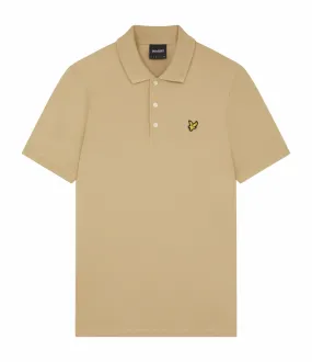 Polo Lyle & Scott Men Plain Cairngorms Khaki