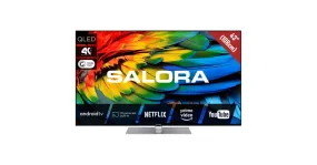 Salora 43QLED440A 43 Ultra HD QLED-tv (3x HDMI, HDR10, ingebouwde chromecast)