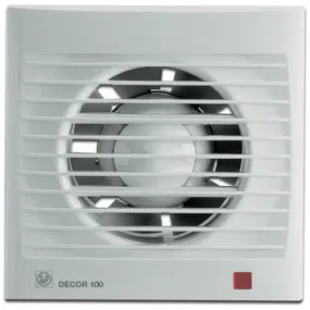 S&P DECOR 100 CZ toilet-/badkamerventilator
