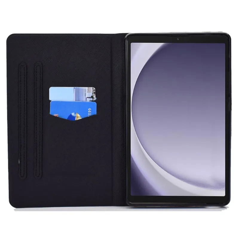 Samsung Galaxy Tab A9 Plus hoesje Wees Gelukkig