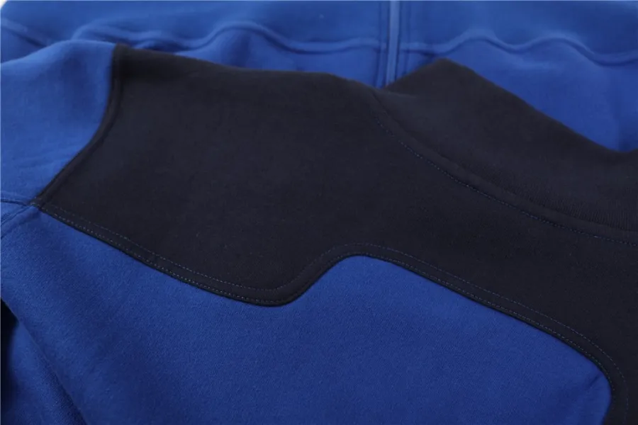 SANTINO 2COLORLINE SWEATJACK TORONTO  REAL NAVY/ROOD  MAAT XL