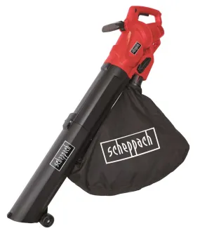 Scheppach 3-IN-1 Bladblazer LB2600E, 2600W - blazen, mulchen en opzuigen - 45 liter