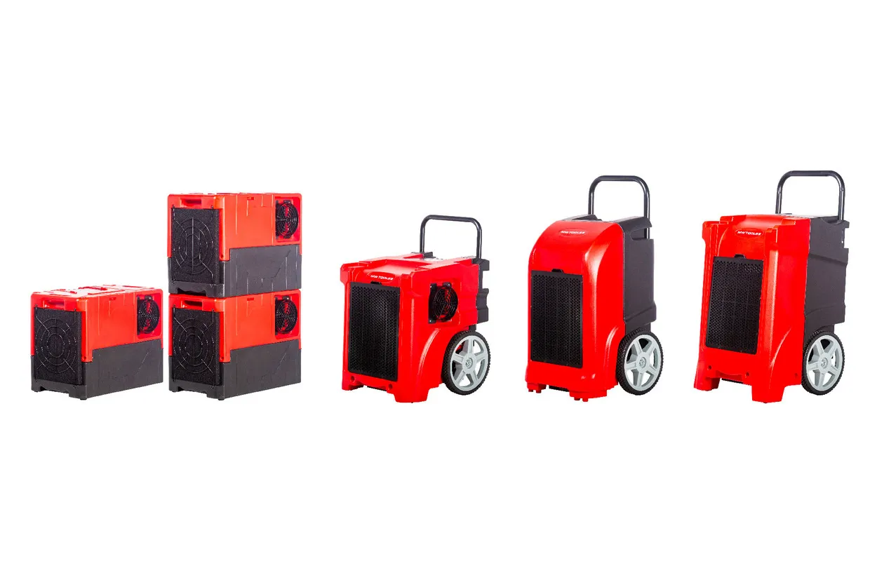 Set bouwdroger BDP50 + ventilator MV600L MW Tools