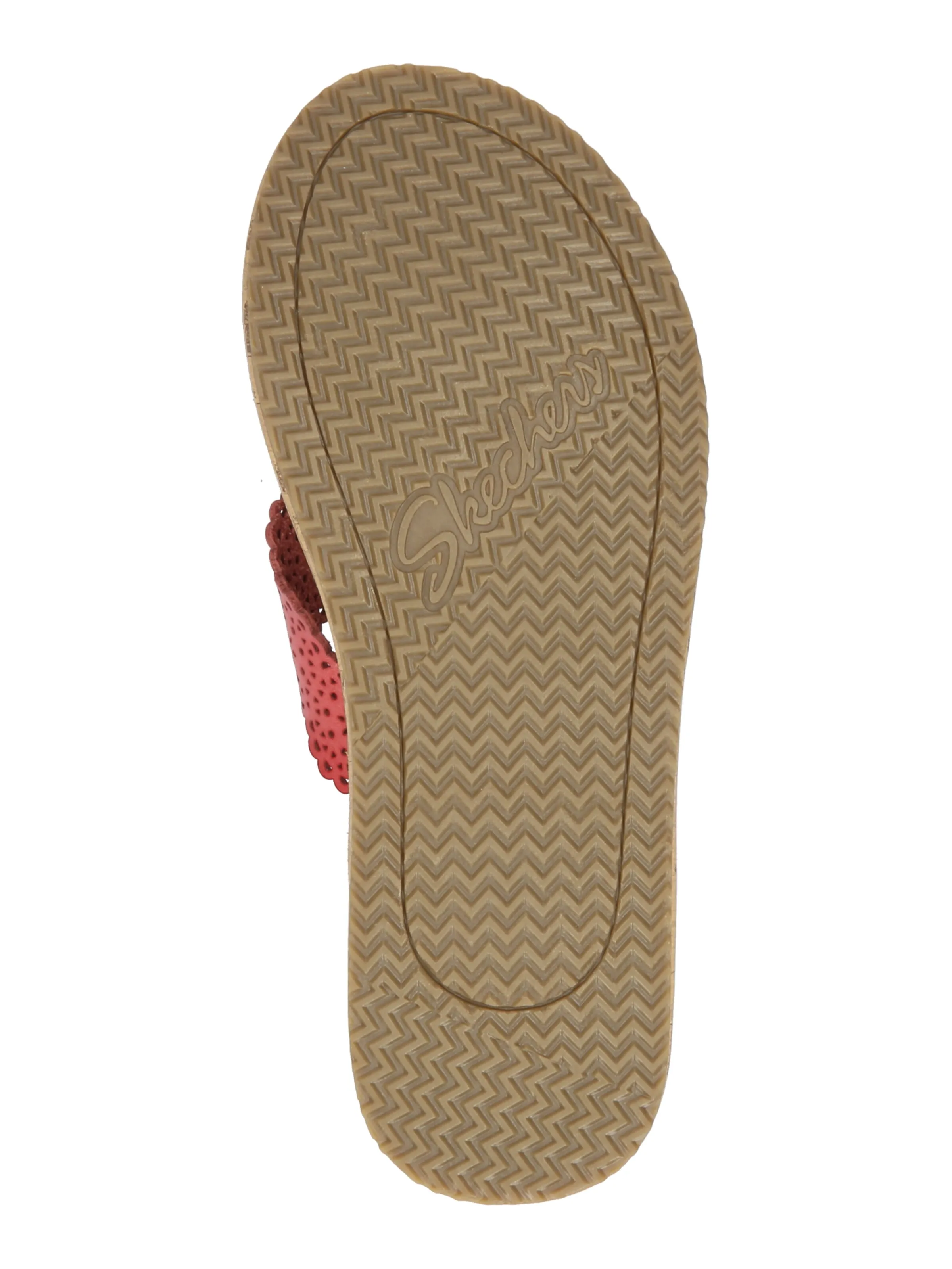 SKECHERS Teenslipper 'SANDCOMBER' in Rood