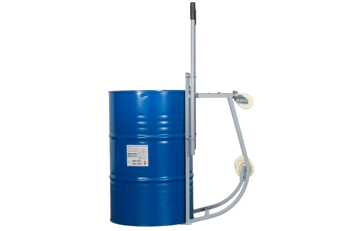 Steekwagen en schraag voor vaten 220 l 170 kg MW Tools