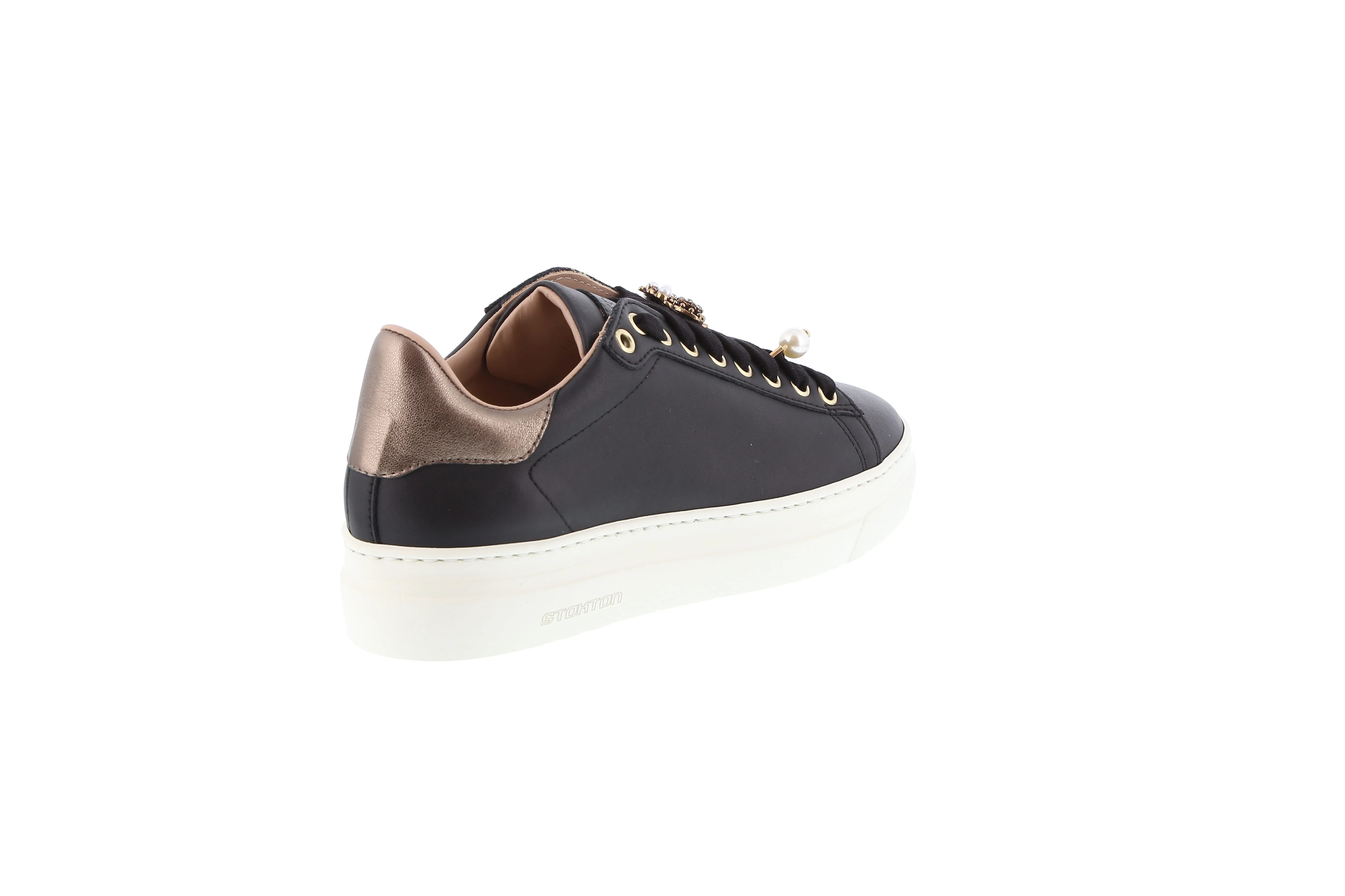 Stokton sneaker zwart