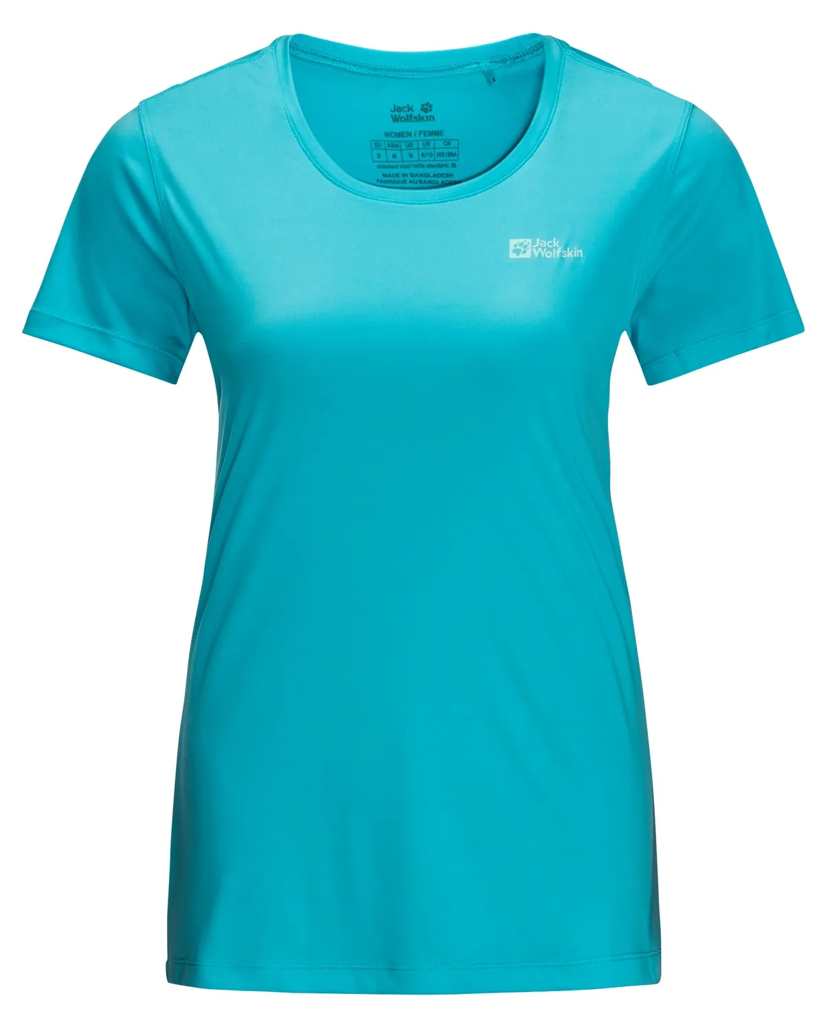 TSHIRT JACK WOLFSKIN WOMEN TECH T SCUBA