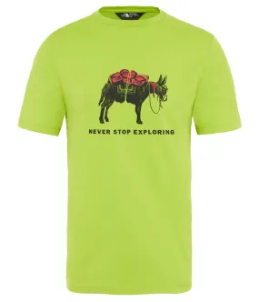 T-Shirt The North Face Men Tansa Lime Green