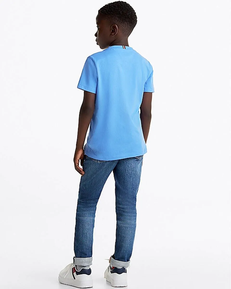 TOMMY HILFIGER    TSHIRT LANGE MOUW