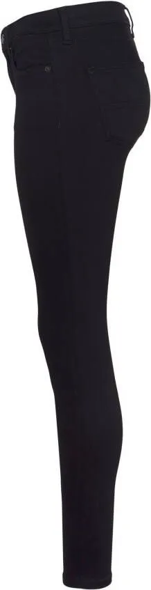 TOMMY JEANS SKINNY FIT JEANS NORA MR SKNY MET LOGOBADGE & BORDUURSELS