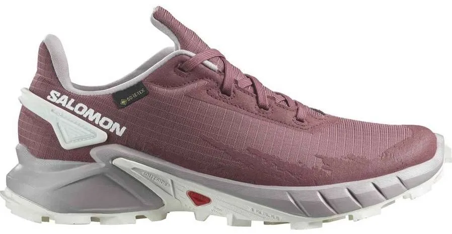 Trailrunning schoen Salomon Women Alphacross 4 GTX Wild Ginger Ashes of Roses White