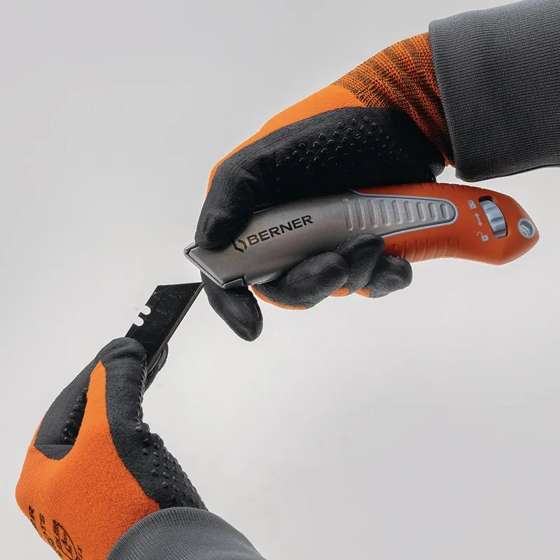 Uitschuifmes aluminium Safety Heavy Duty