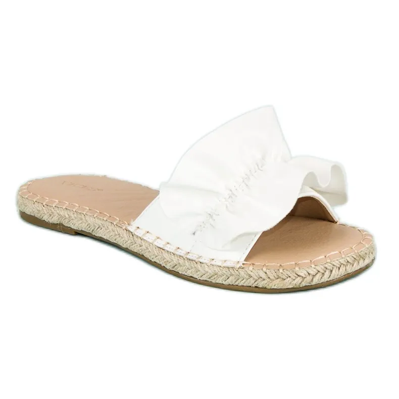 Vices Witte flip espadrilles ondeugden