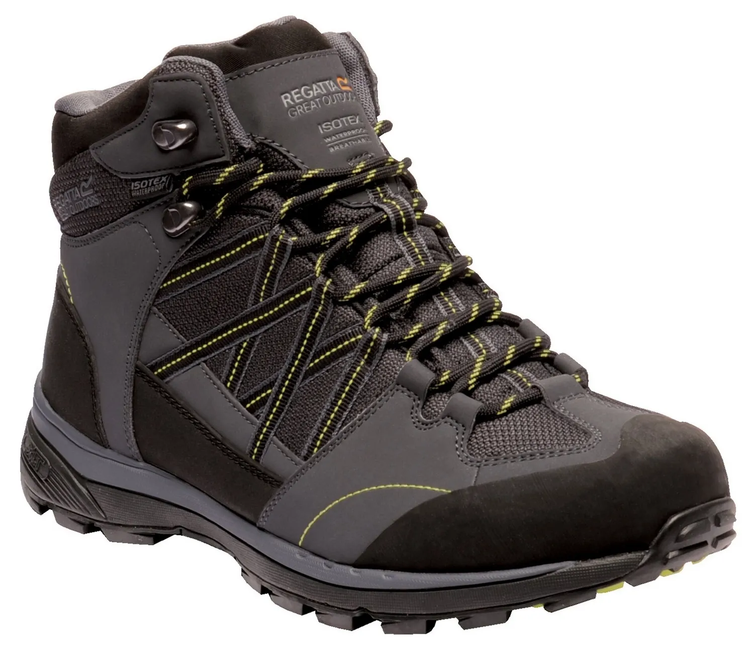 Wandelschoen Men Regatta Samaris Mid II Briar Lime Green