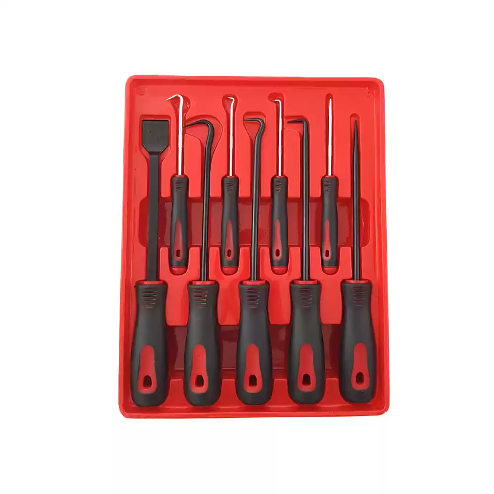 WT2010 WEBER TOOLS HAAK & SCHRAPERSET 9DELIG
