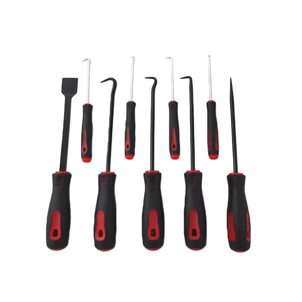WT2010 WEBER TOOLS HAAK & SCHRAPERSET 9DELIG