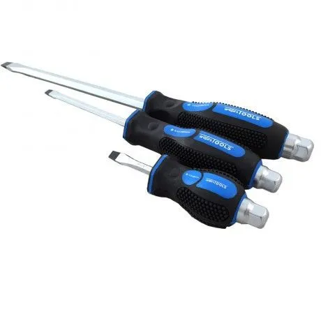 WT8475 WEBER TOOLS GOTHROUGH SCHROEVENDRAAIERSET PLAT & POZIDRIV 12DELIG