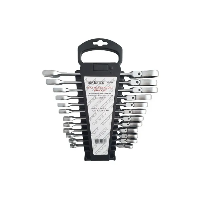 WT8910 WEBER TOOLS RINGSTEEKSLEUTEL MET RATEL 12DELIG
